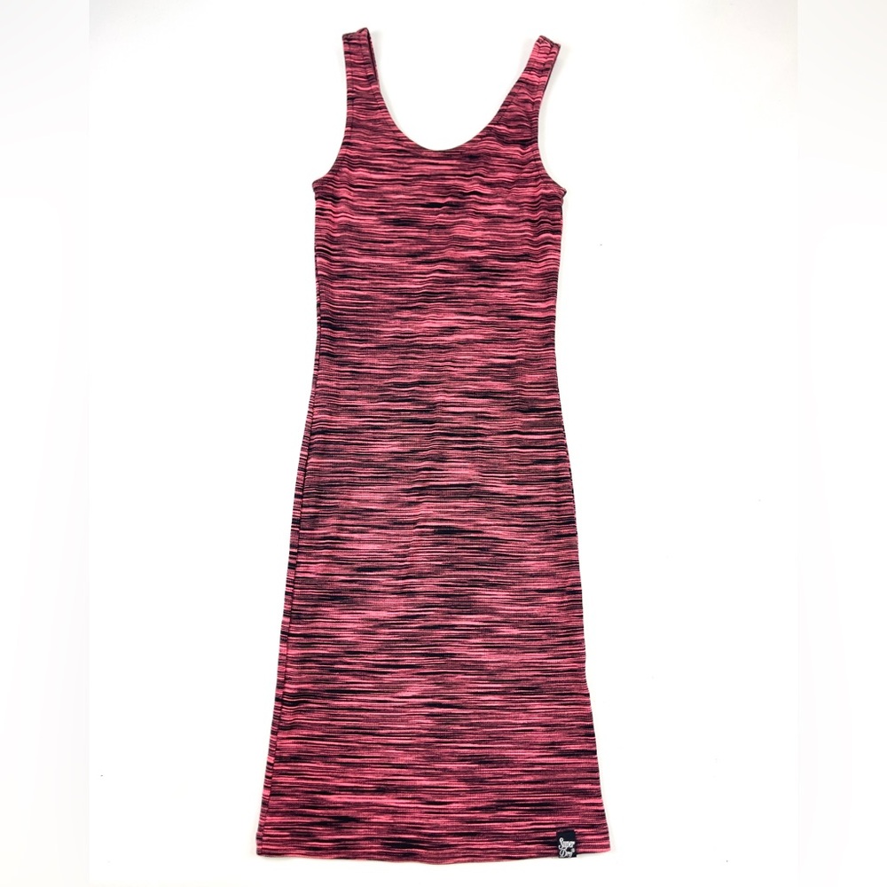 Women’s Super Dry Pink Midi Sleevless Dress Size Small